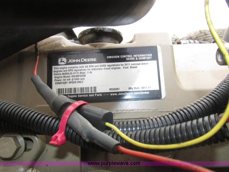 image for item H1138 2012 Magnum MMG55FH generator