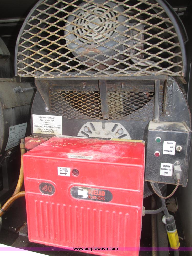 image for item H1139 2009 Flagro FV0-1000TR indirect fired heater