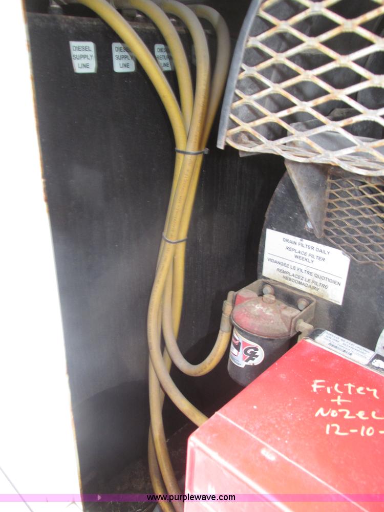 image for item H1139 2009 Flagro FV0-1000TR indirect fired heater