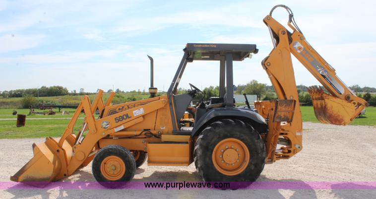 image for item J3721 1998 Case 580L backhoe