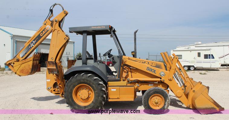 image for item J3721 1998 Case 580L backhoe