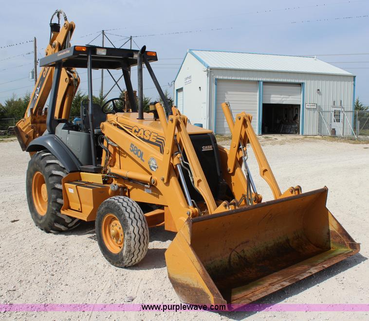 image for item J3721 1998 Case 580L backhoe