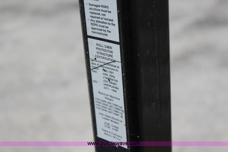 image for item J4370 2000 John Deere 310SE backhoe