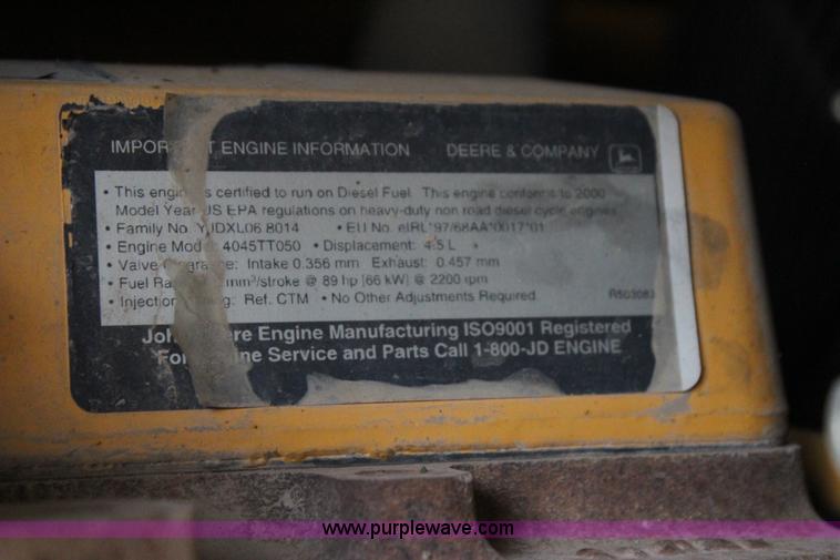 image for item J4370 2000 John Deere 310SE backhoe