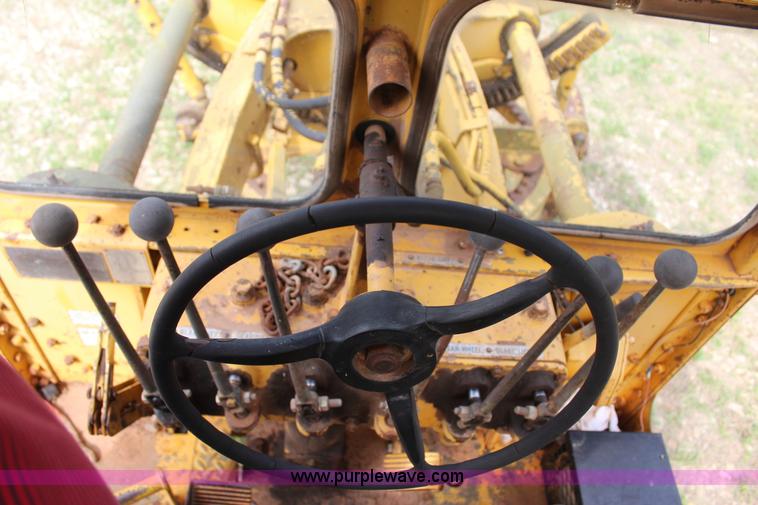 image for item J4394 1965 Caterpillar 12E rigid frame motor grader