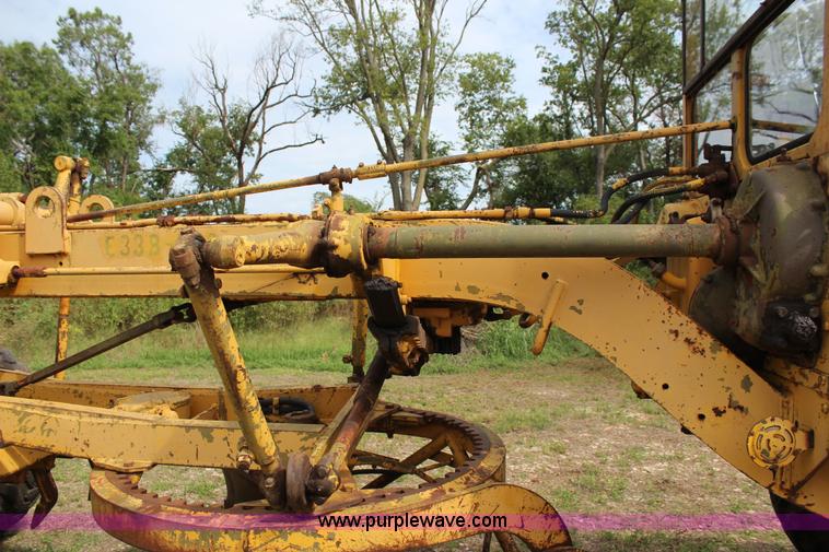 image for item J4394 1965 Caterpillar 12E rigid frame motor grader