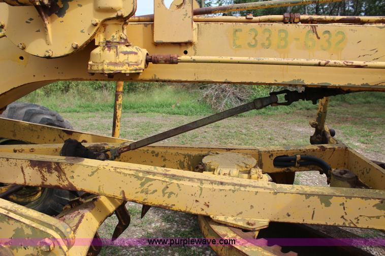 image for item J4394 1965 Caterpillar 12E rigid frame motor grader