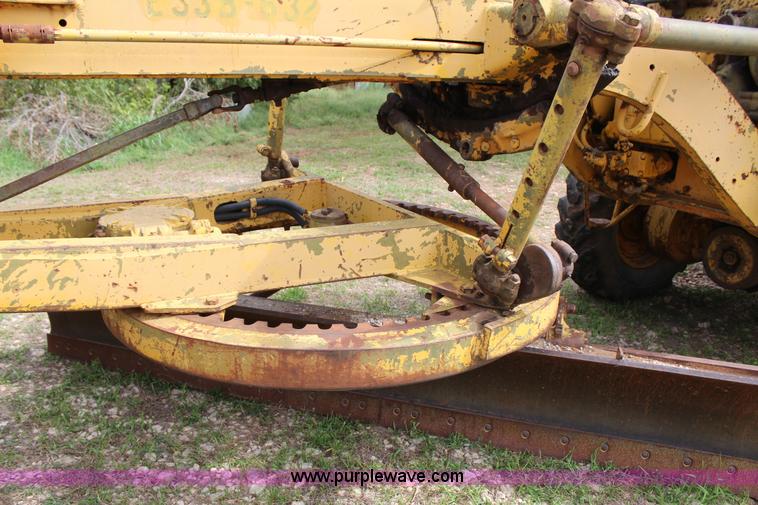 image for item J4394 1965 Caterpillar 12E rigid frame motor grader