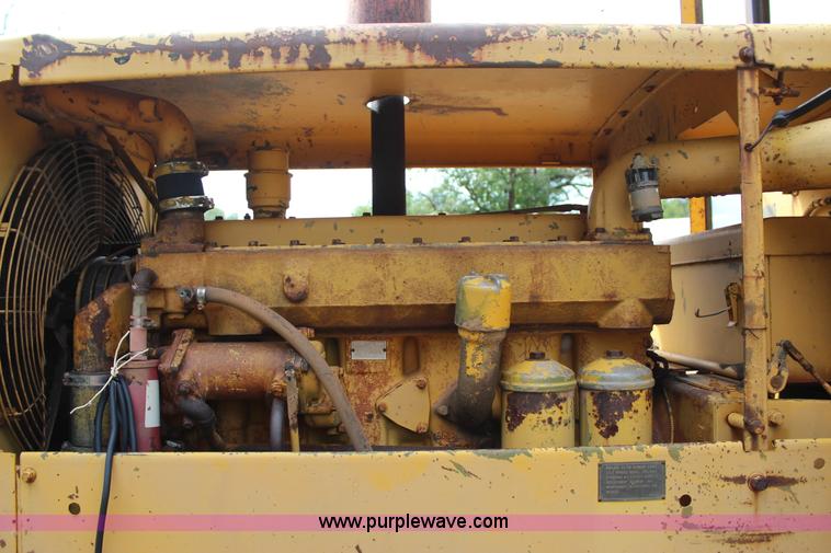 image for item J4394 1965 Caterpillar 12E rigid frame motor grader