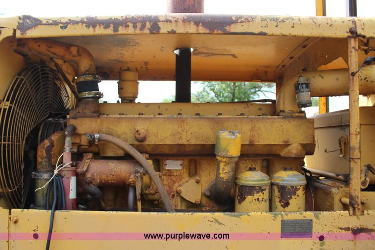 image for item J4394 1965 Caterpillar 12E rigid frame motor grader