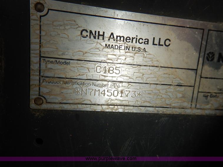 image for item J6376 2007 New Holland C185 skid steer