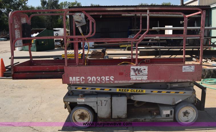 image for item J7231 Mec 2033ES scissor lift