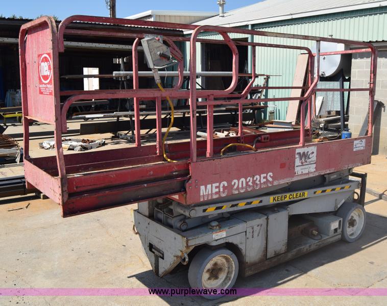 image for item J7231 Mec 2033ES scissor lift
