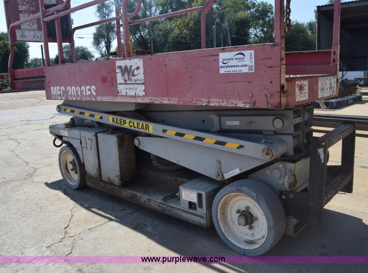 image for item J7231 Mec 2033ES scissor lift