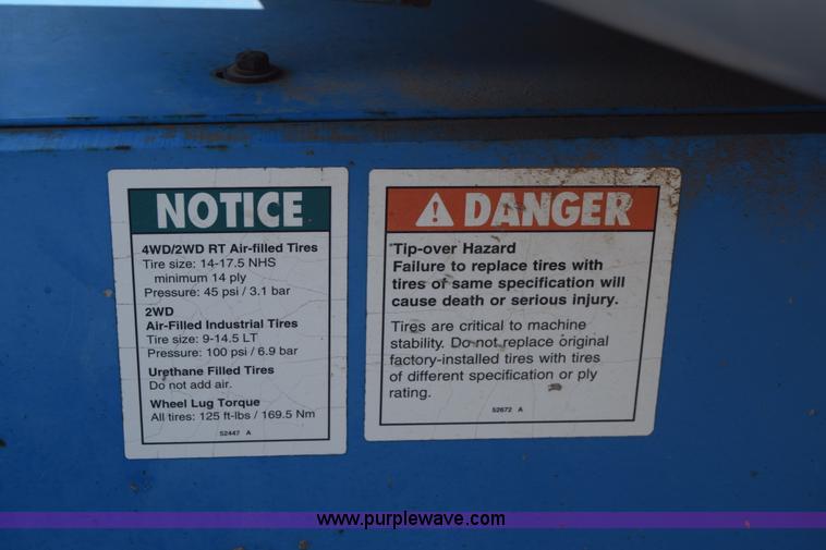 image for item J7232 2000 Genie Z45/25 OF boom lift