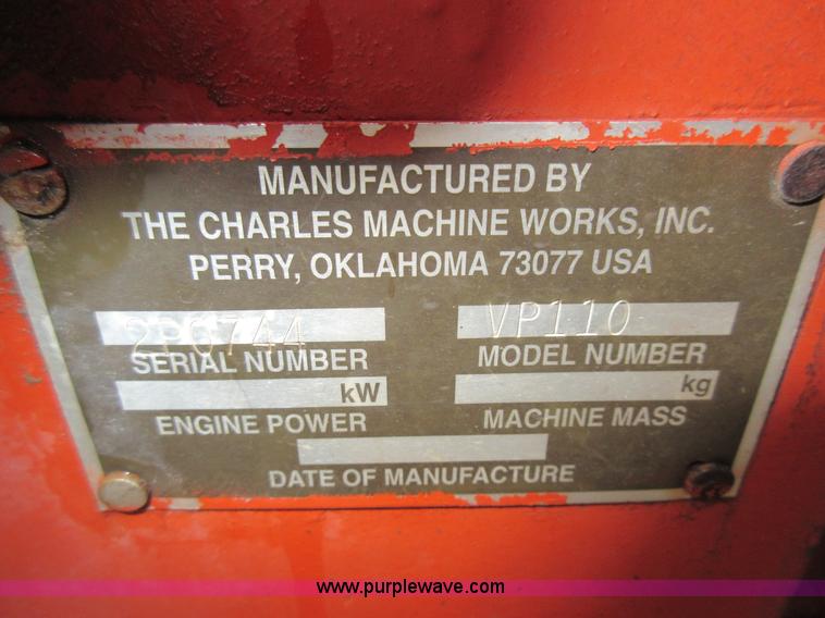 image for item J8670 Ditch Witch HT100J cable plow