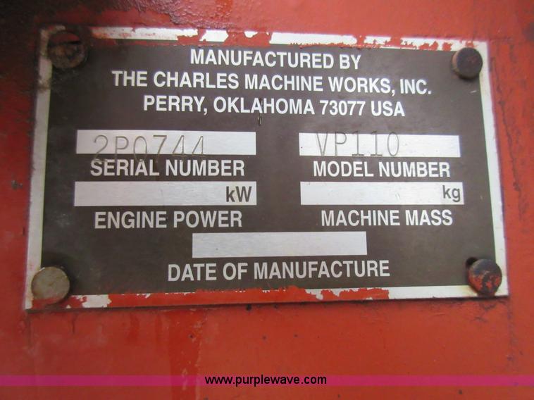 image for item J8670 Ditch Witch HT100J cable plow