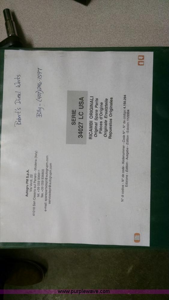 image for item J8681 1987 Ford LNT8000 crane truck