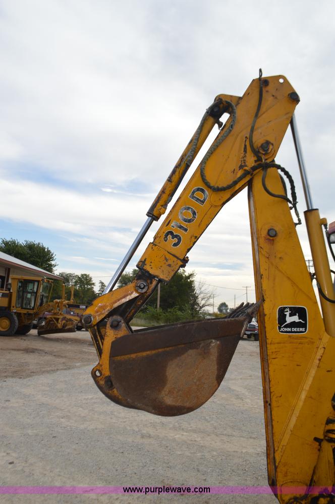 image for item J8685 1991 John Deere 310D backhoe