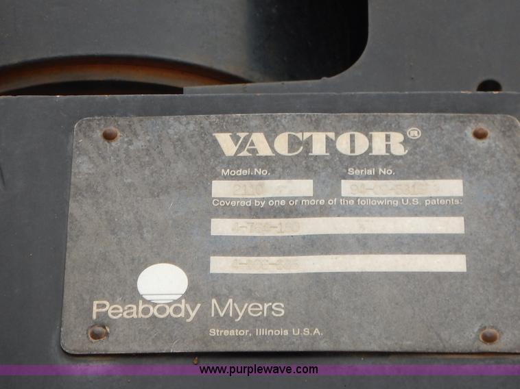 image for item K1649 1995 Ford LN8000 sewer rodder truck