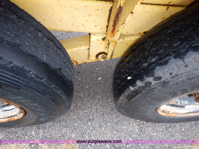 image for item K1660 1987 Belshie T-2 equipment trailer