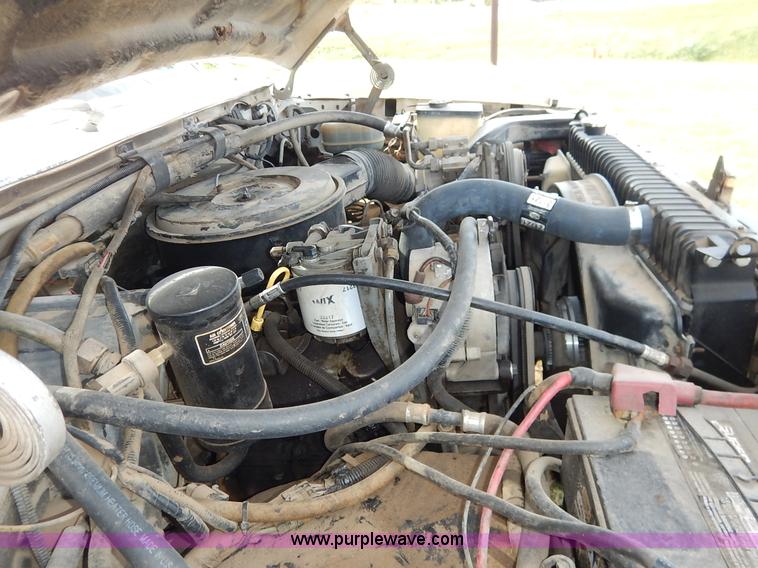 image for item K1718 1991 Ford F450 Super Duty Custom dump bed truck