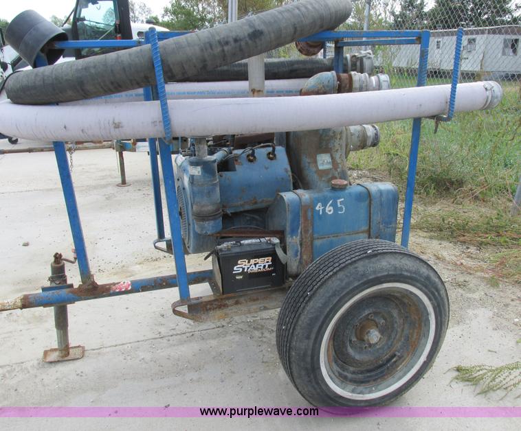 image for item K2193 Gorman Rupp 14C2-VH4D pump