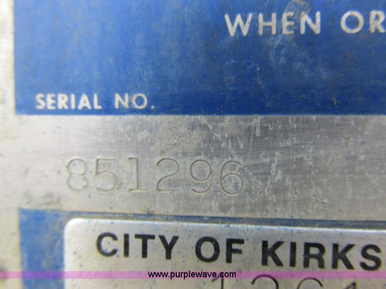 image for item K2193 Gorman Rupp 14C2-VH4D pump