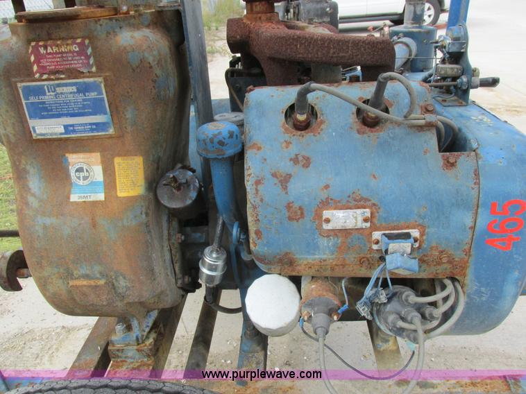 image for item K2193 Gorman Rupp 14C2-VH4D pump