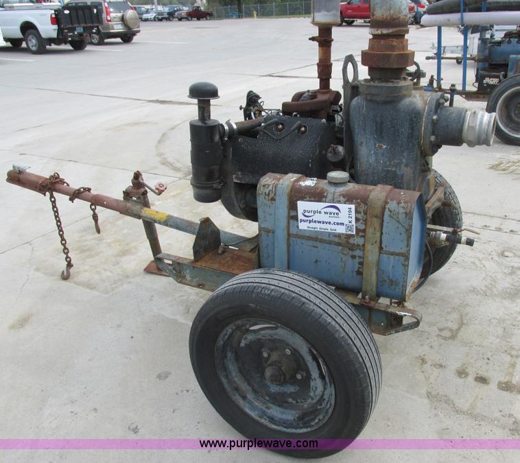 image for item K2194 Gorman Rupp 1402-VH4D pump