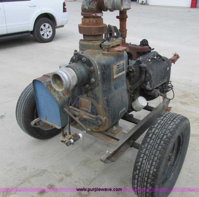 image for item K2194 Gorman Rupp 1402-VH4D pump