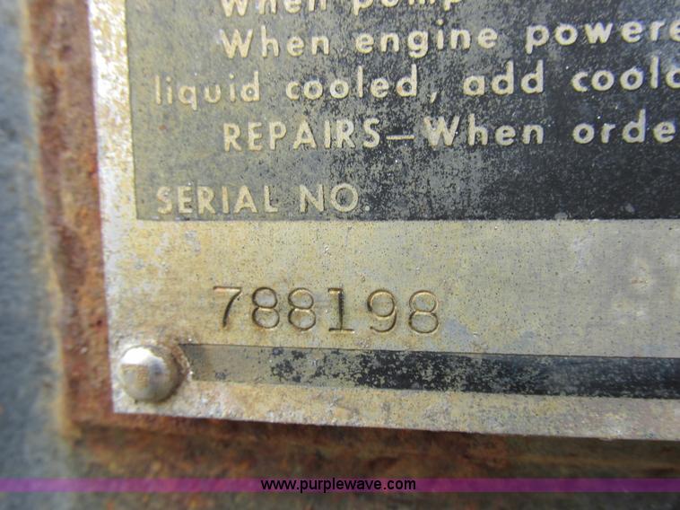 image for item K2194 Gorman Rupp 1402-VH4D pump