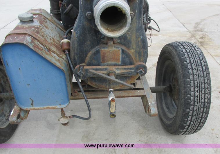 image for item K2194 Gorman Rupp 1402-VH4D pump