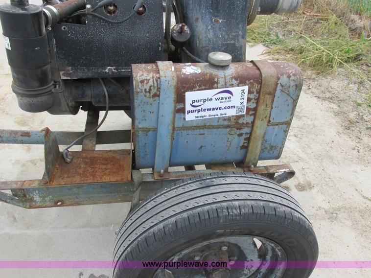 image for item K2194 Gorman Rupp 1402-VH4D pump