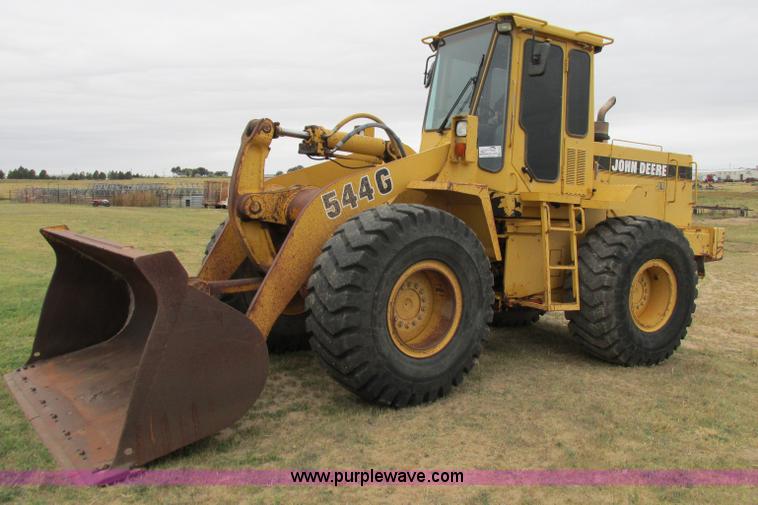 image for item K5755 1994 John Deere 544G wheel loader