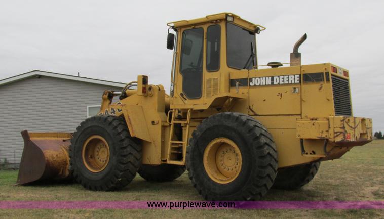 image for item K5755 1994 John Deere 544G wheel loader
