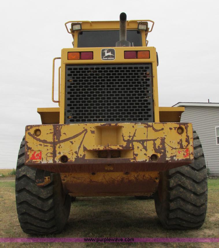 image for item K5755 1994 John Deere 544G wheel loader