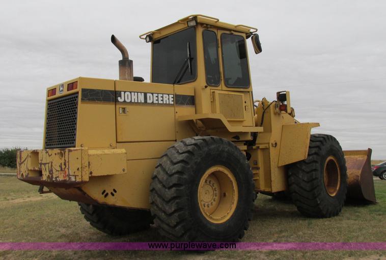 image for item K5755 1994 John Deere 544G wheel loader