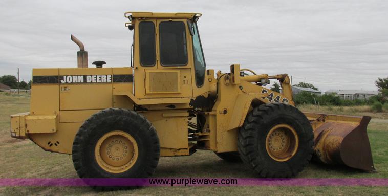 image for item K5755 1994 John Deere 544G wheel loader