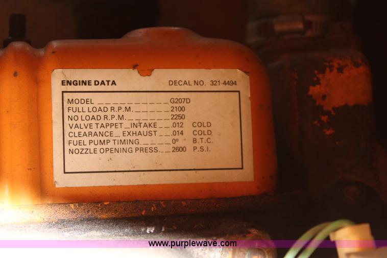 image for item L2250 1977 Case 580C-CK landscape tractor