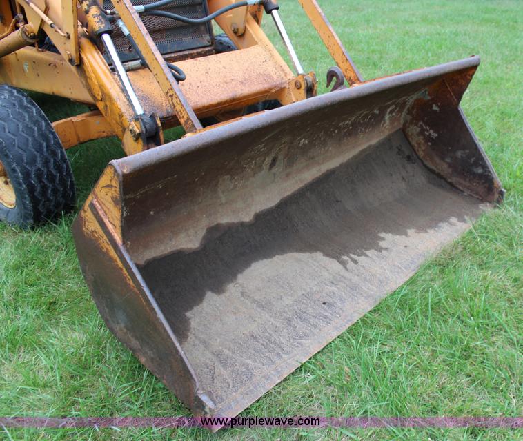 image for item L2250 1977 Case 580C-CK landscape tractor