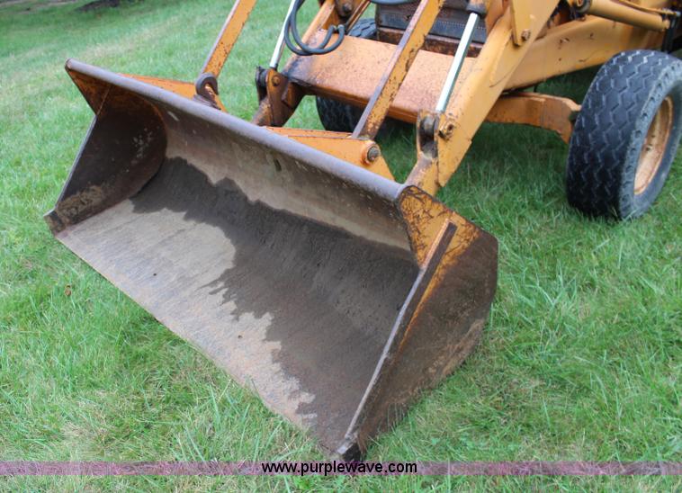 image for item L2250 1977 Case 580C-CK landscape tractor