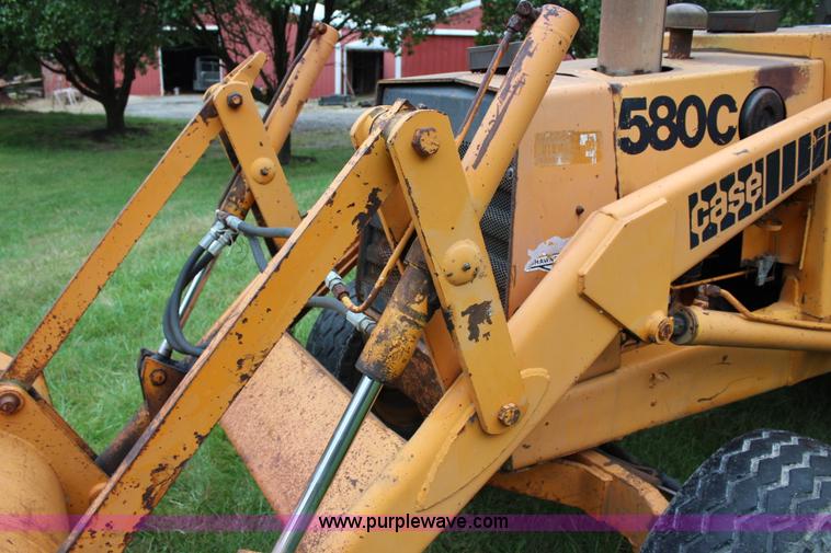 image for item L2250 1977 Case 580C-CK landscape tractor