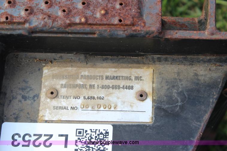 image for item L2253 U-blade skid steer attachment