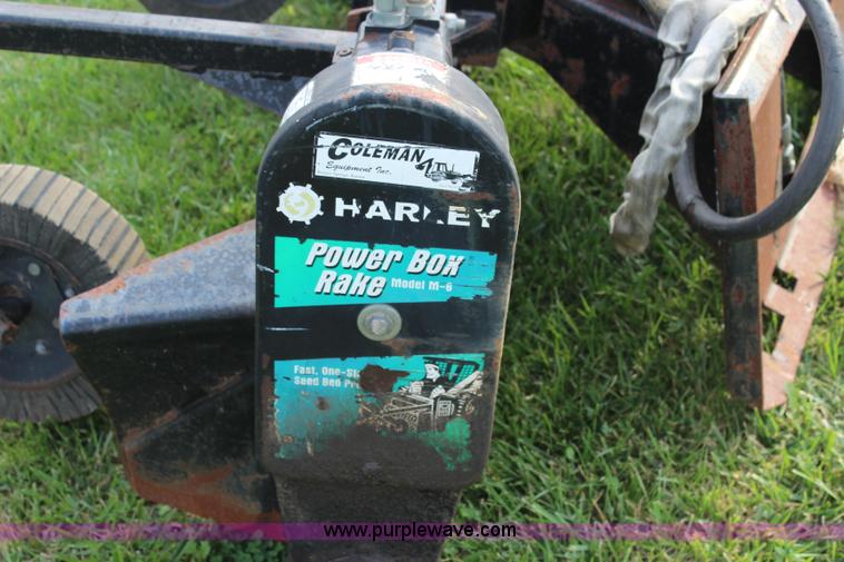 image for item L2254 Harley rake skid steer attachment