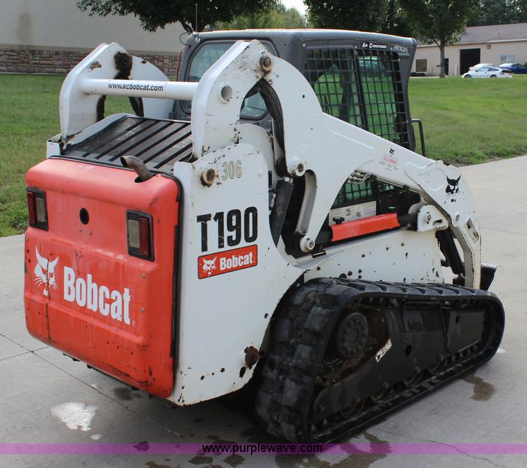 image for item L2258 2011 Bobcat T190 skid steer