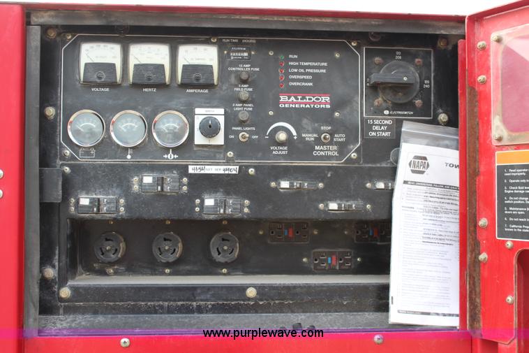 image for item L2287 Baldor TS45T generator