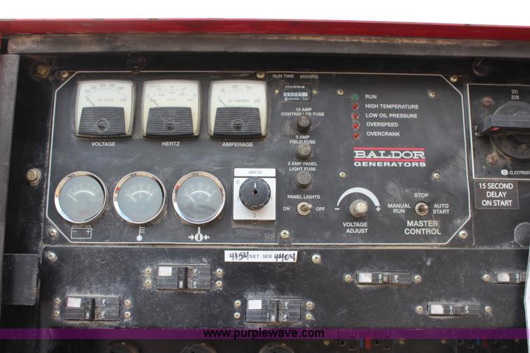 image for item L2287 Baldor TS45T generator