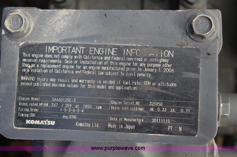 image for item L2293 2006 Komatsu PC400LC-7 excavator