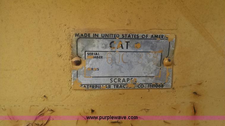 image for item L2755 Caterpillar 470 pull type scraper